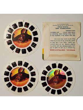 RETRO Disney Pixar The Incredibles Movie Scenes View Master Reels Lot of 3